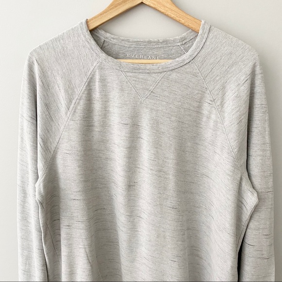 Everlane The Reserse French Terry Crew Sweatshirt - Picture 2 of 9